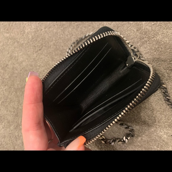 Off-White calf skin quote chain wallet - Picture 6 of 6
